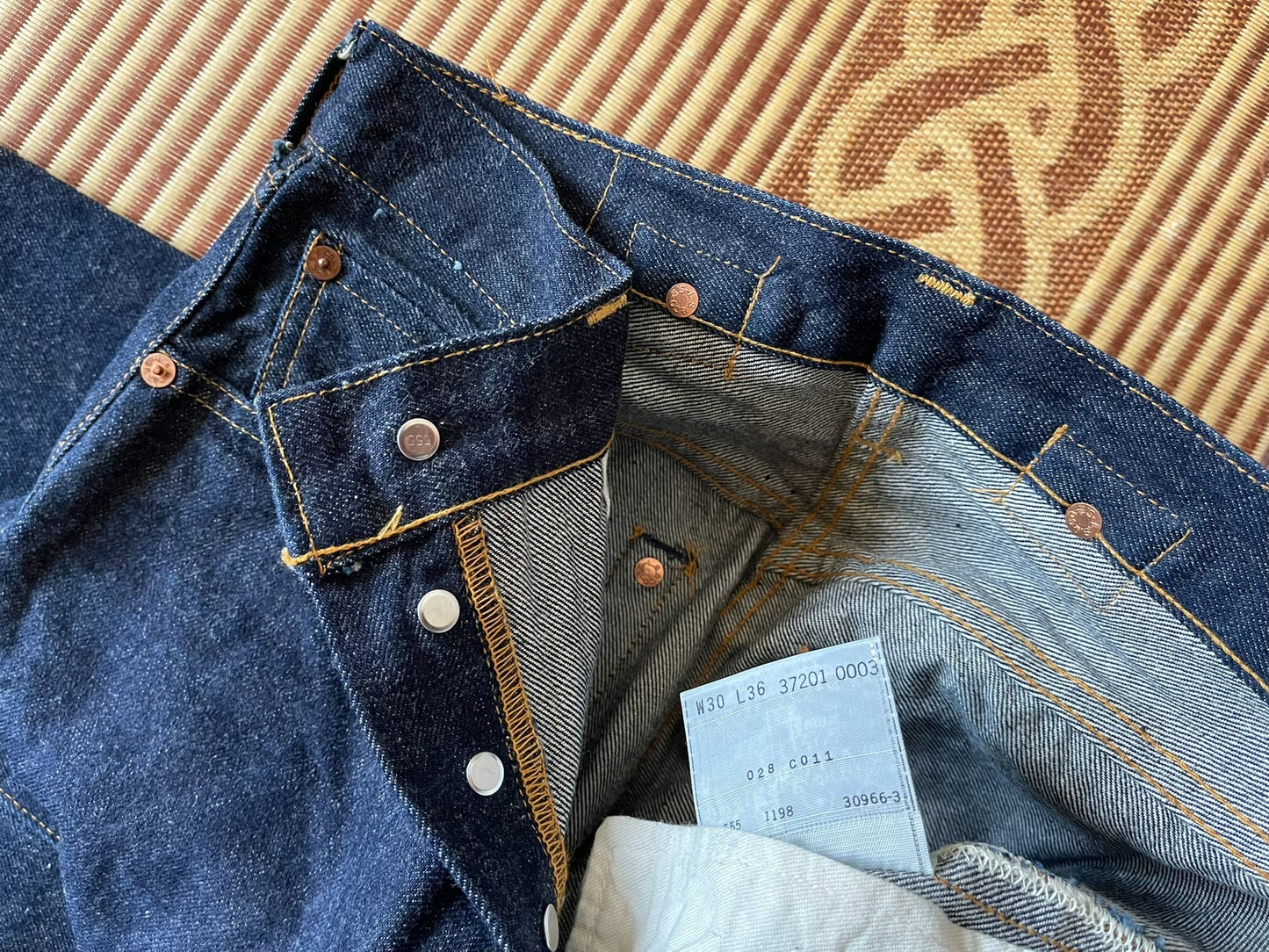 Levi's LVC 501xxc 1937 Denim Jeans