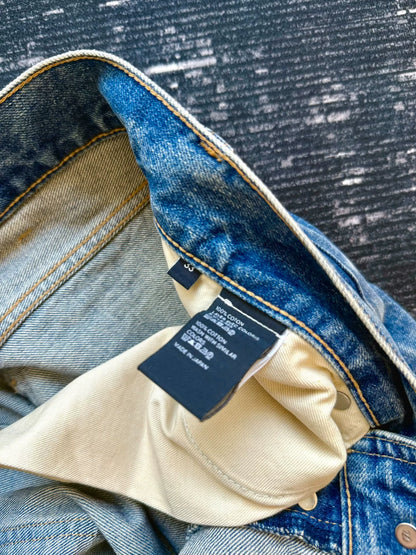 celine blue washed straight leg jeans