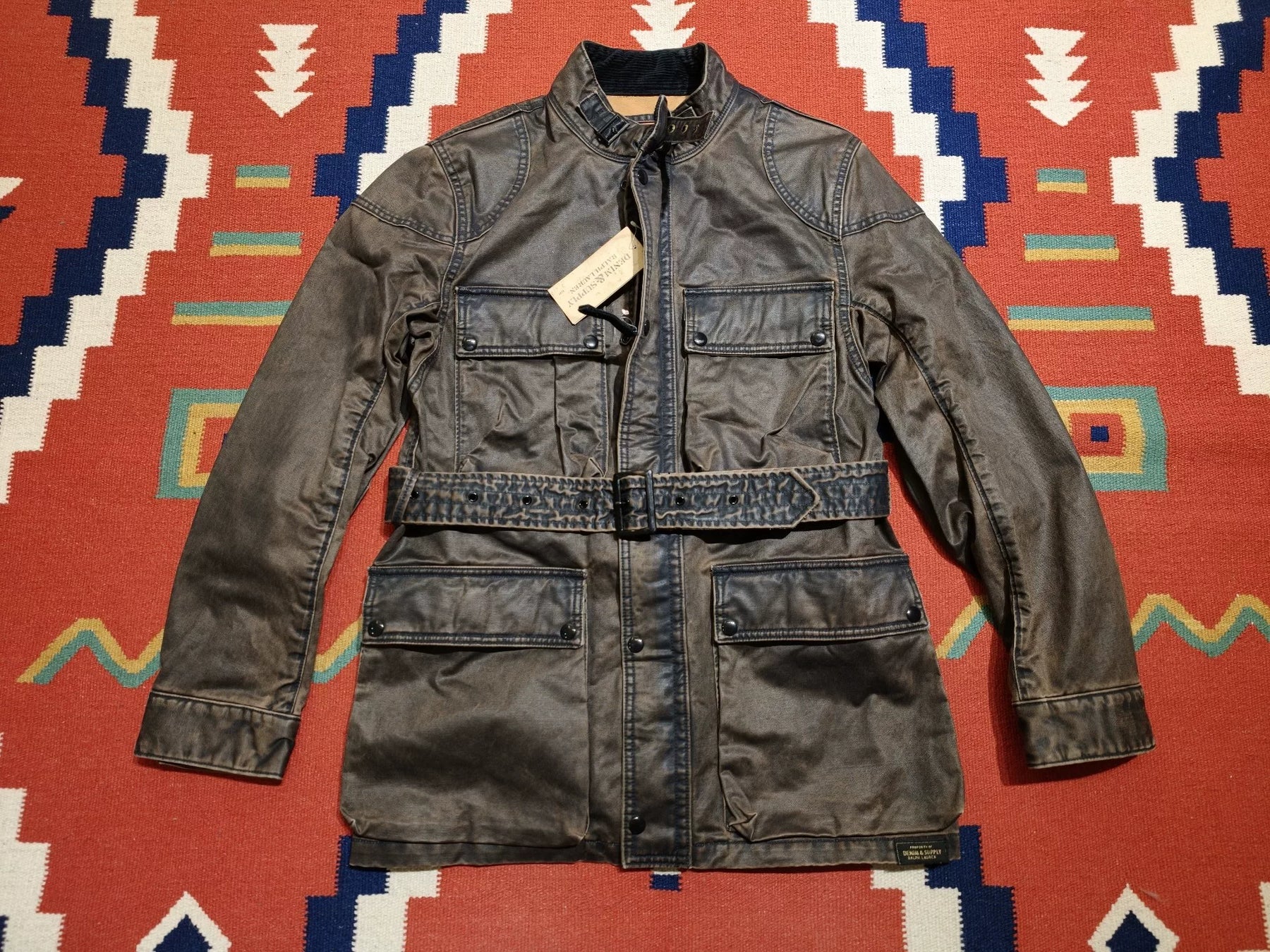 RRL Camo Cotton-Blend Jacket