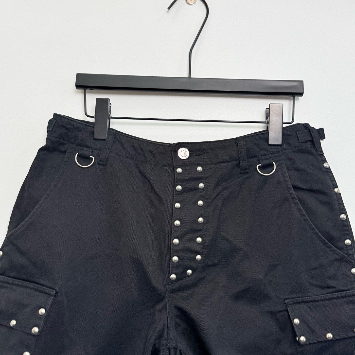 Saint Laurent 16SS Rivet Cargo Shorts
