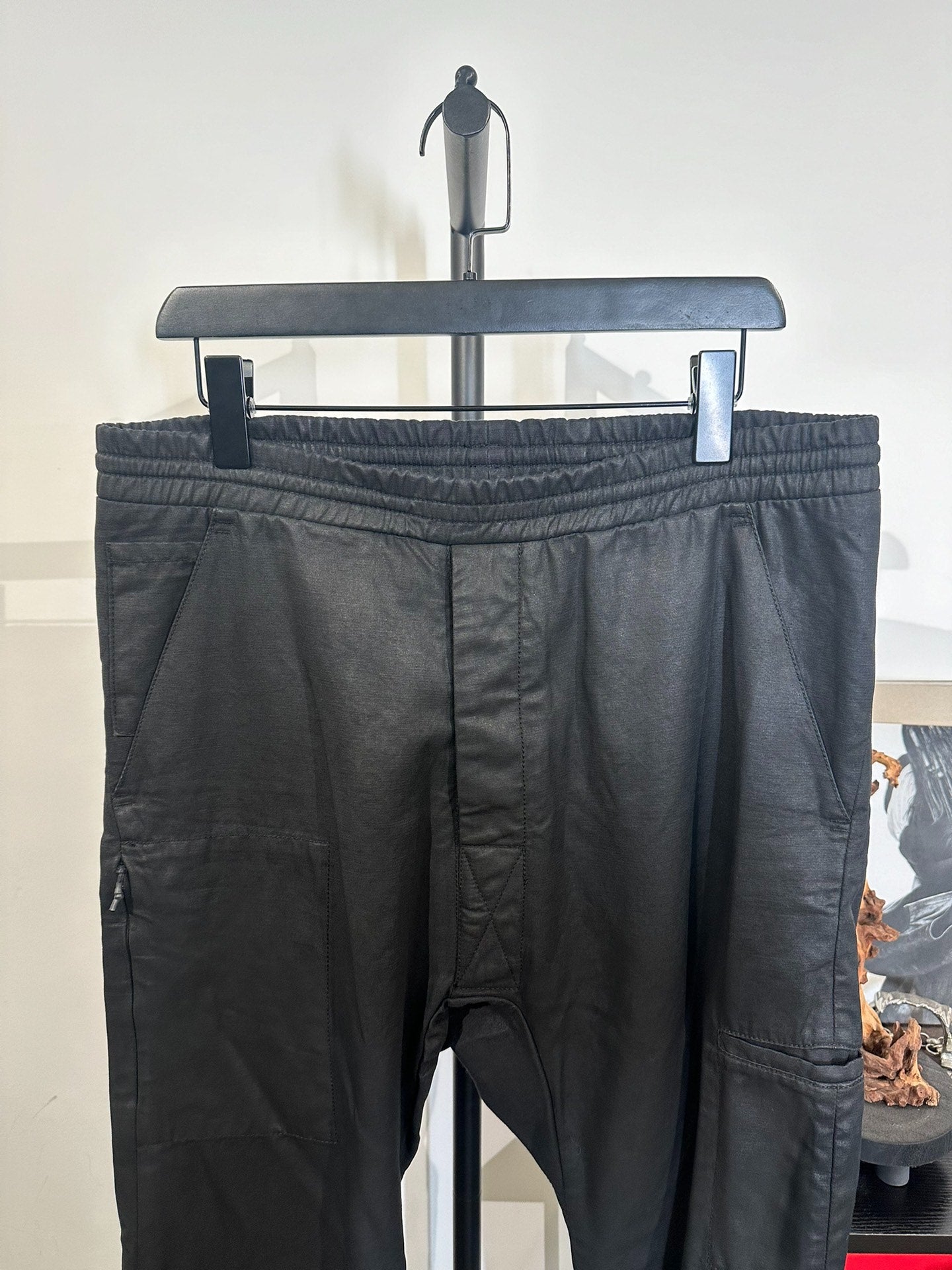 Boris Bidjan Saberi 11by BBS Waxed Straight Pants