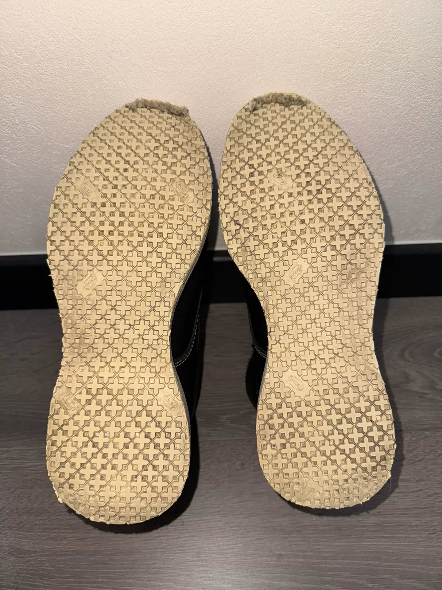 VISVIM VIRGIL BOOTS BLACK SIZE 9