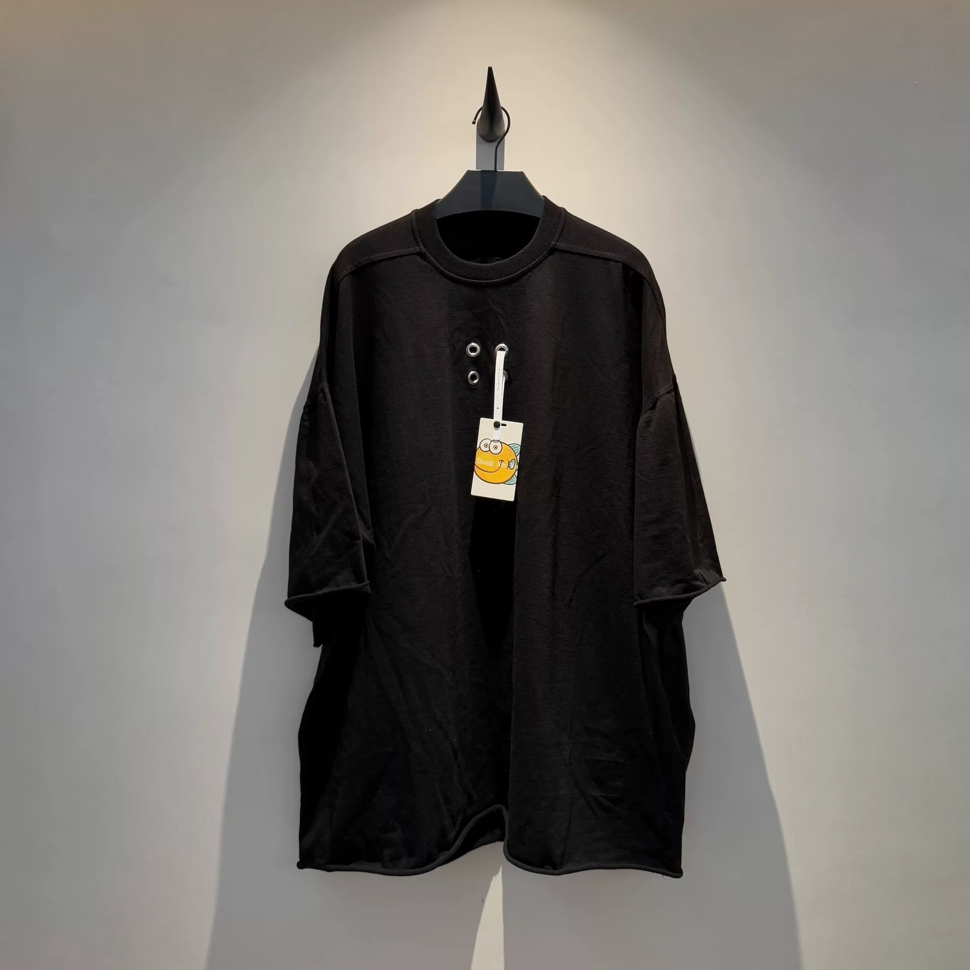 rick owens oversized short sleeve tee
