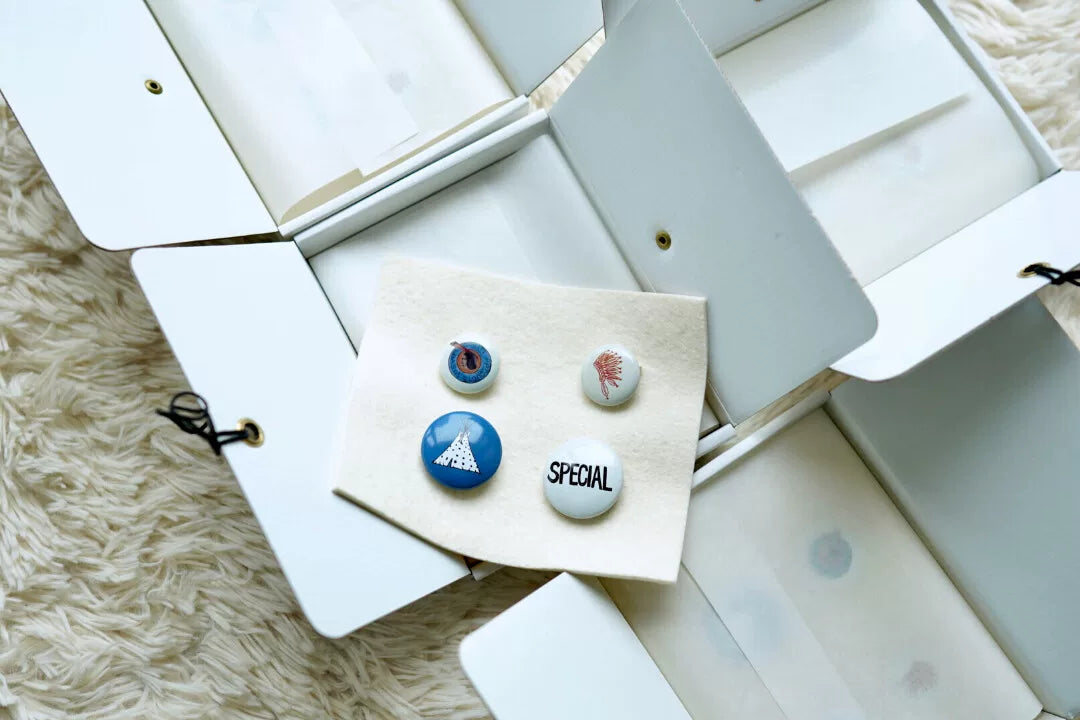 visvim pins badge set