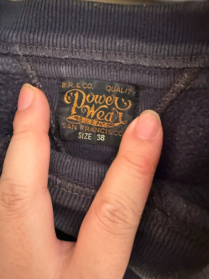 vintage Fleece Motorcycle Sweatshirt Limited Edition