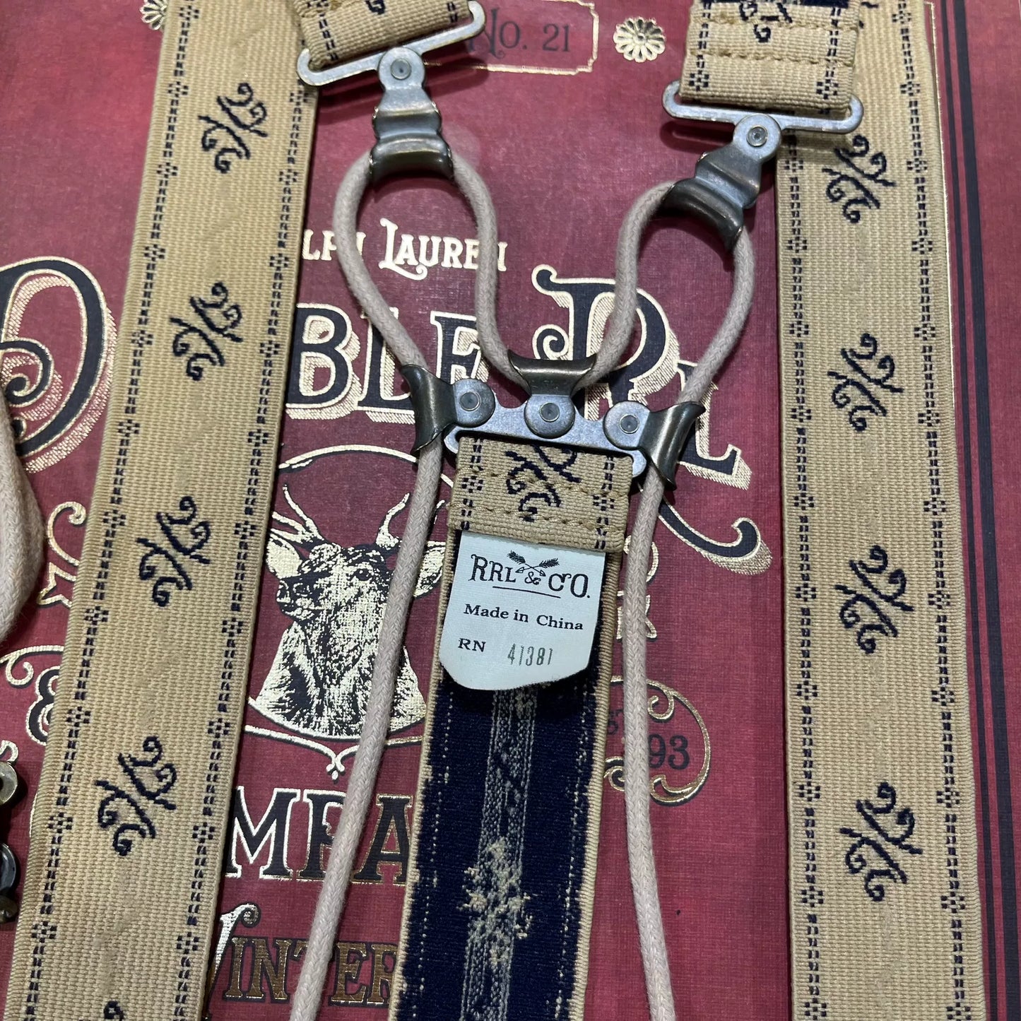 RRL Double RL Suspenders