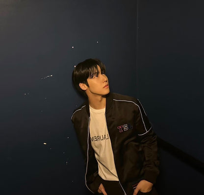 Saint Laurent YSL 21FW Satin Flight Jacket