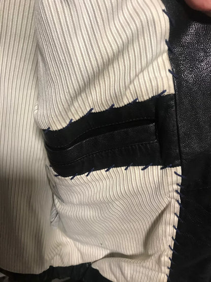 gstar handmade leather jacket size M