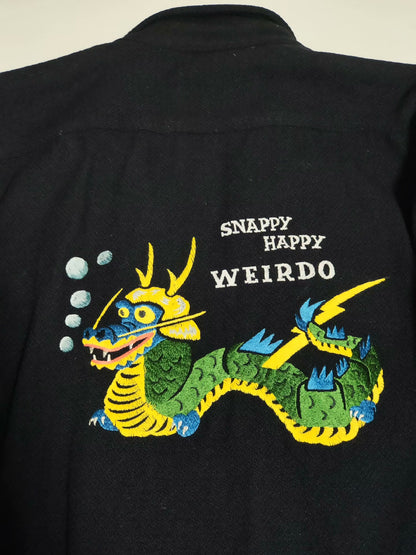 weirdo Gladhand Embroidered Vintage Wool Shirt