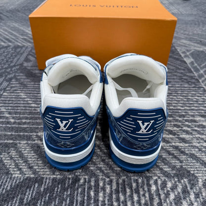 Louis Vuitton Denim Sneakers Size 44.5