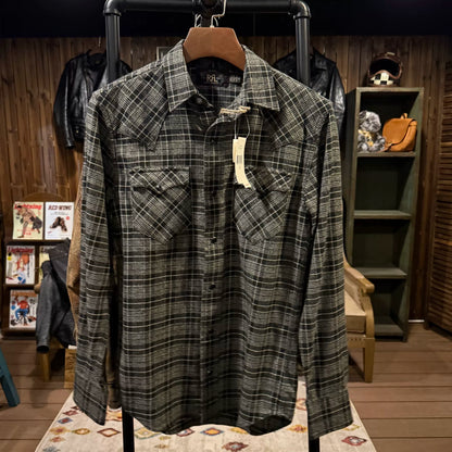 RRL Checkered Shirt XS