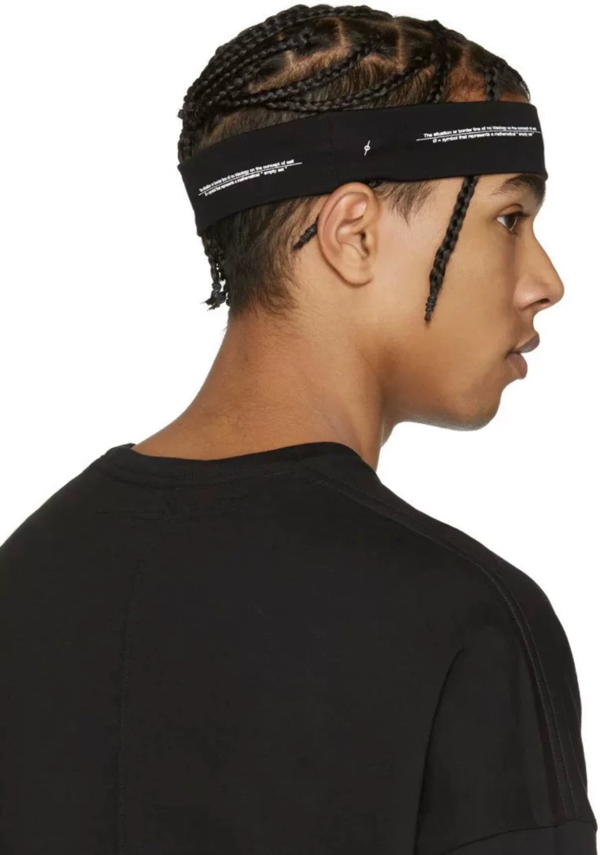 NILOS BY JULIUS_7 Black Headband
