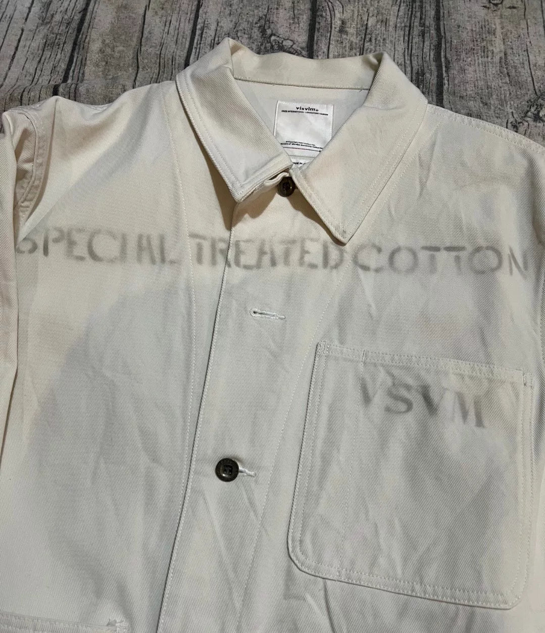 VISVIM Baker Coverall Military Jacket