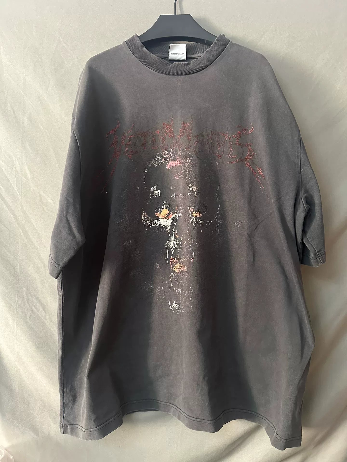 vetements short sleeve graphic t-shirt