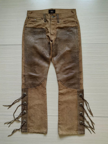 RRL Double RL Western Bootcut Pants