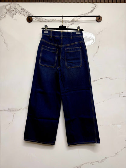 dior slogan denim pants in  condition