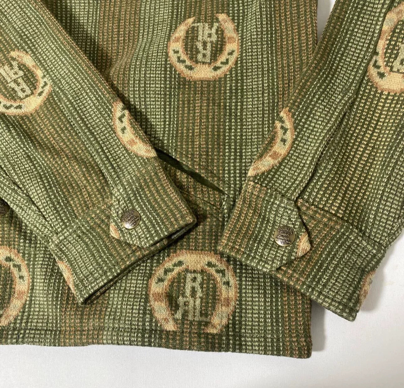 Ralph Lauren Long Sleeve Printed Cotton Shirt