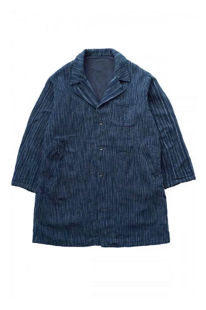 indigo kasuri coat by porter classic