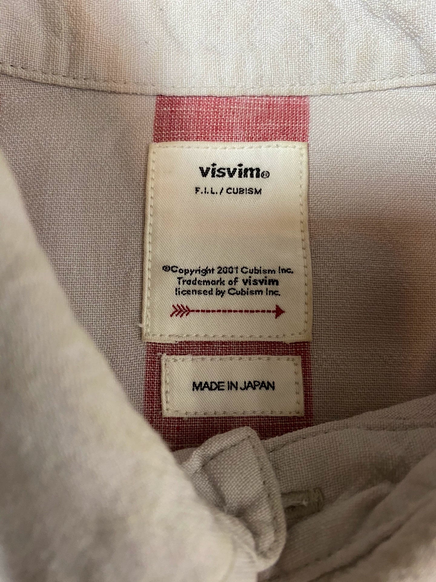 visvim dead-ball era shirt with stripes