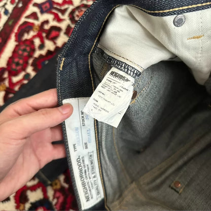 neighborhood nbhd narrow denim jeans size S