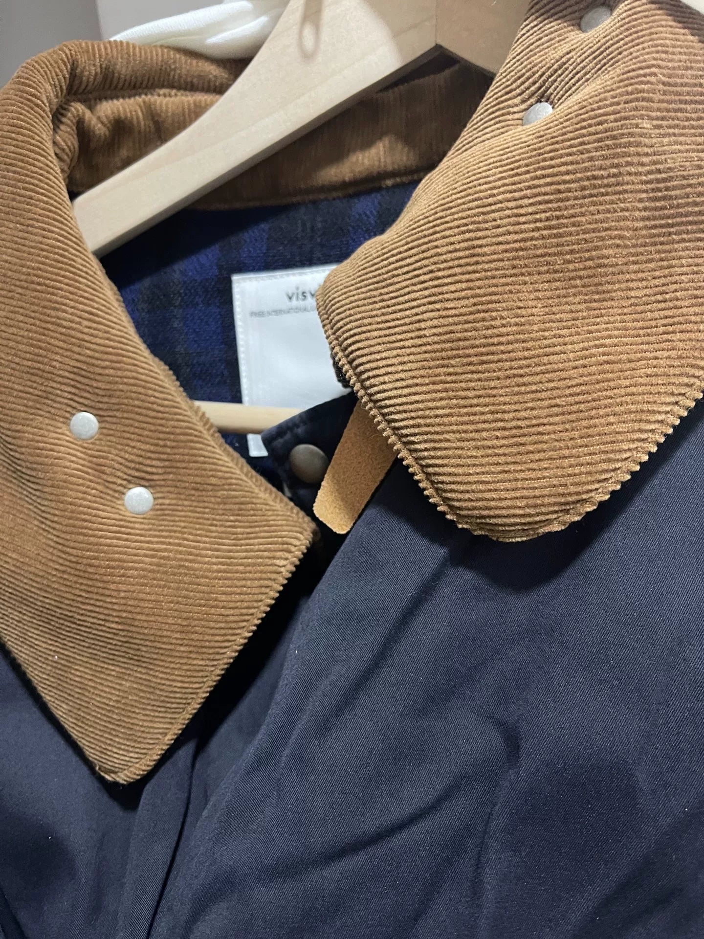 VISVIM BLACK KITE COAT 24AW