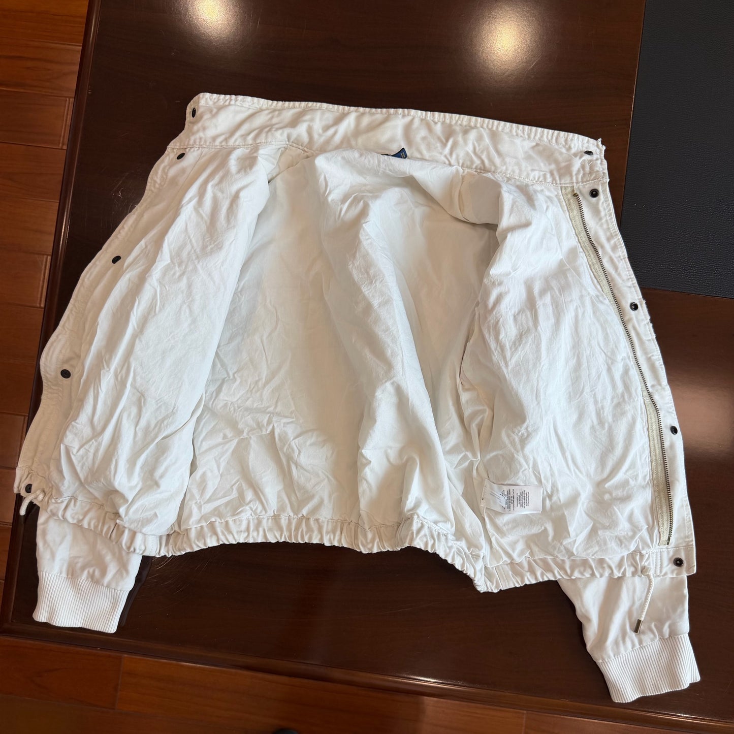 Polo Ralph Lauren White Racing Jacket