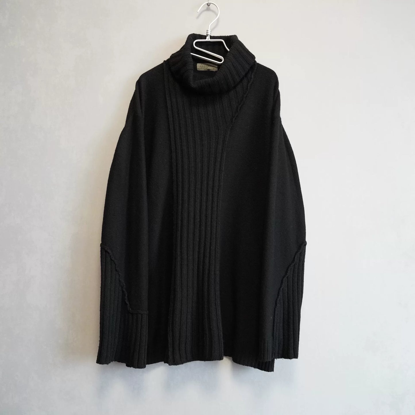 Yohji Yamamoto Black Turtleneck Sweater