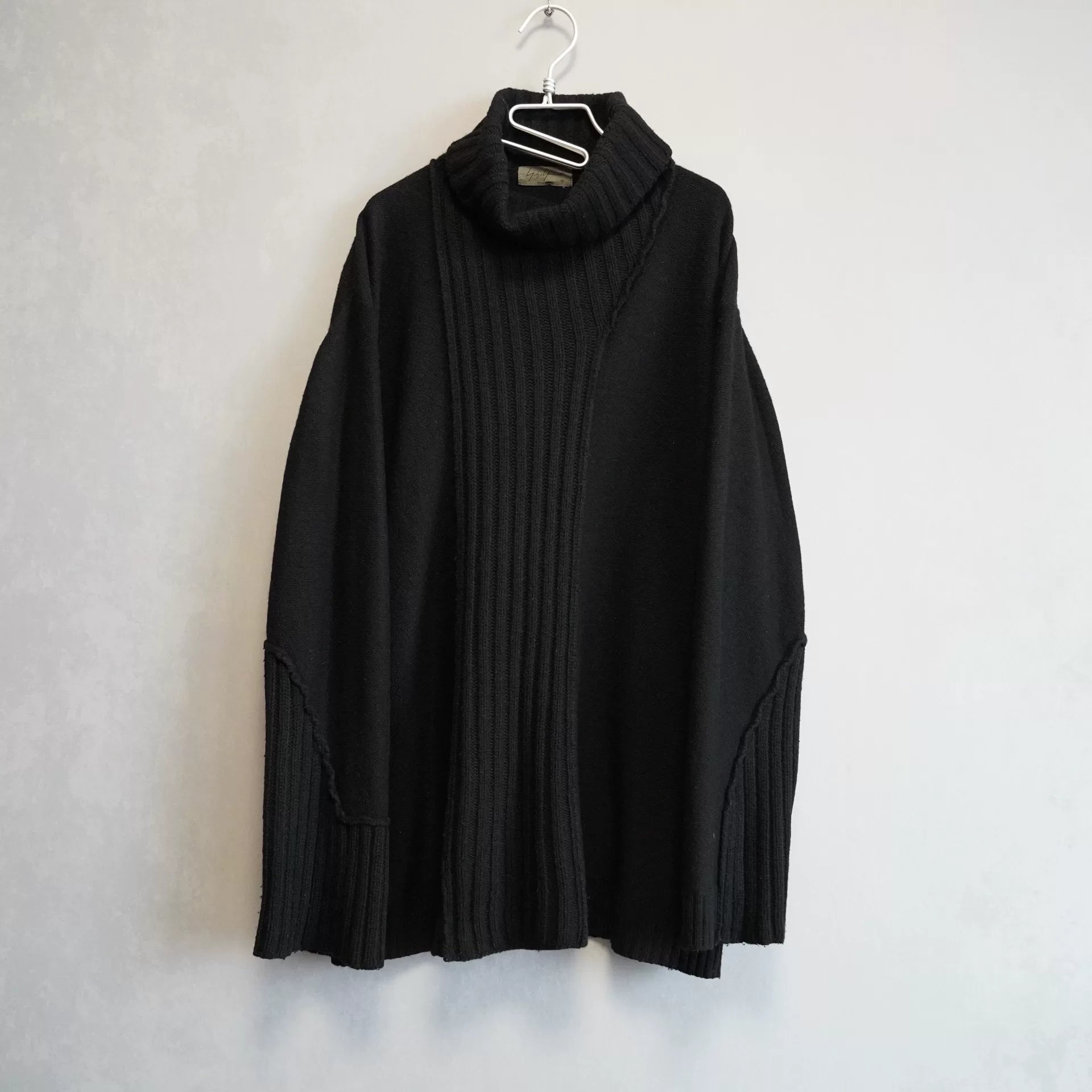 Yohji Yamamoto Black Turtleneck Sweater