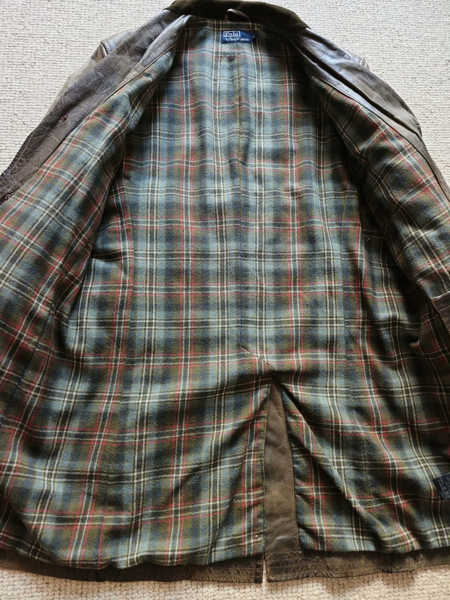 Polo Ralph Lauren Leather Coat
