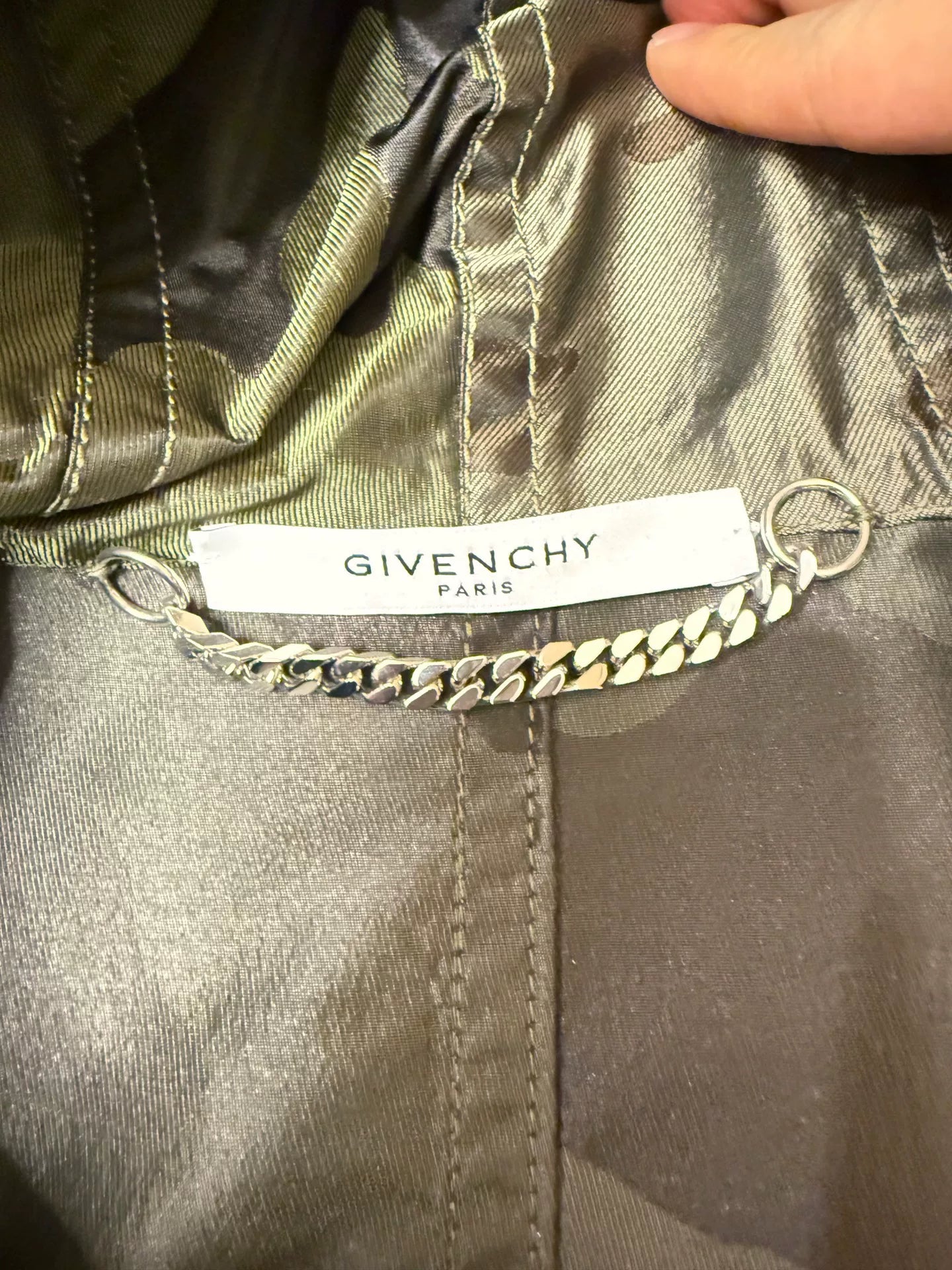 givenchy camouflage rain jacket for men