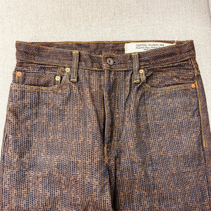 Kapital Persimmon Dyed Slim Fit Jeans