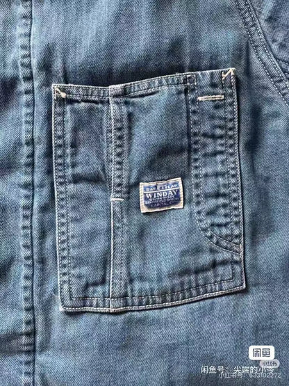 Kapital Corduroy Collar Denim Jacket