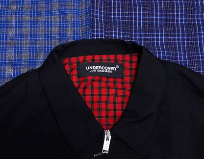 undercover black blouson jacket