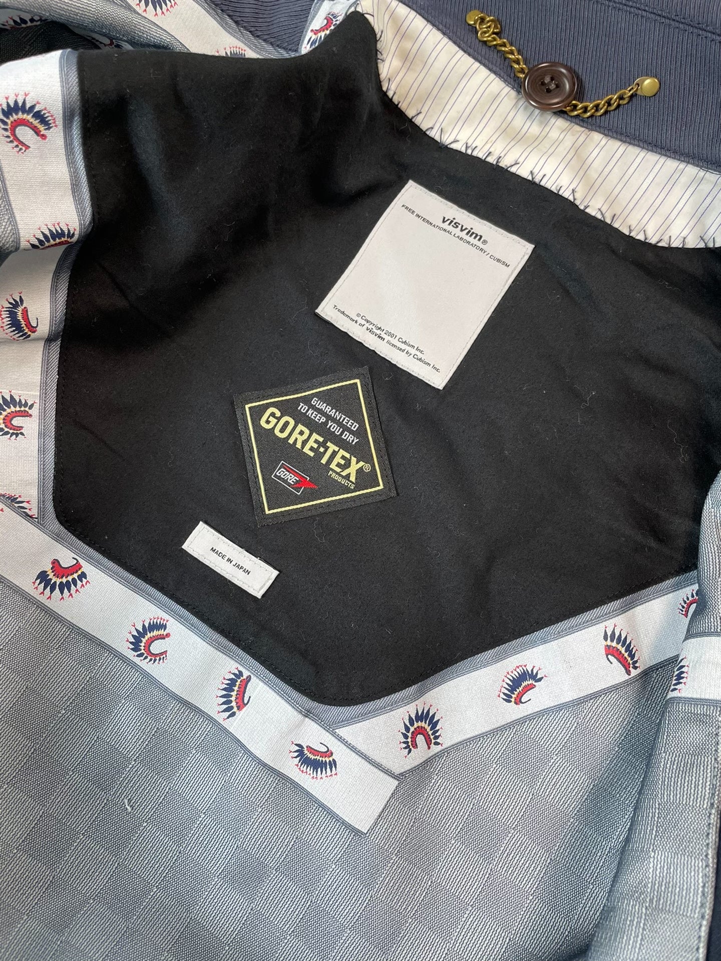 visvim frank soutien coat 3l gore-tex