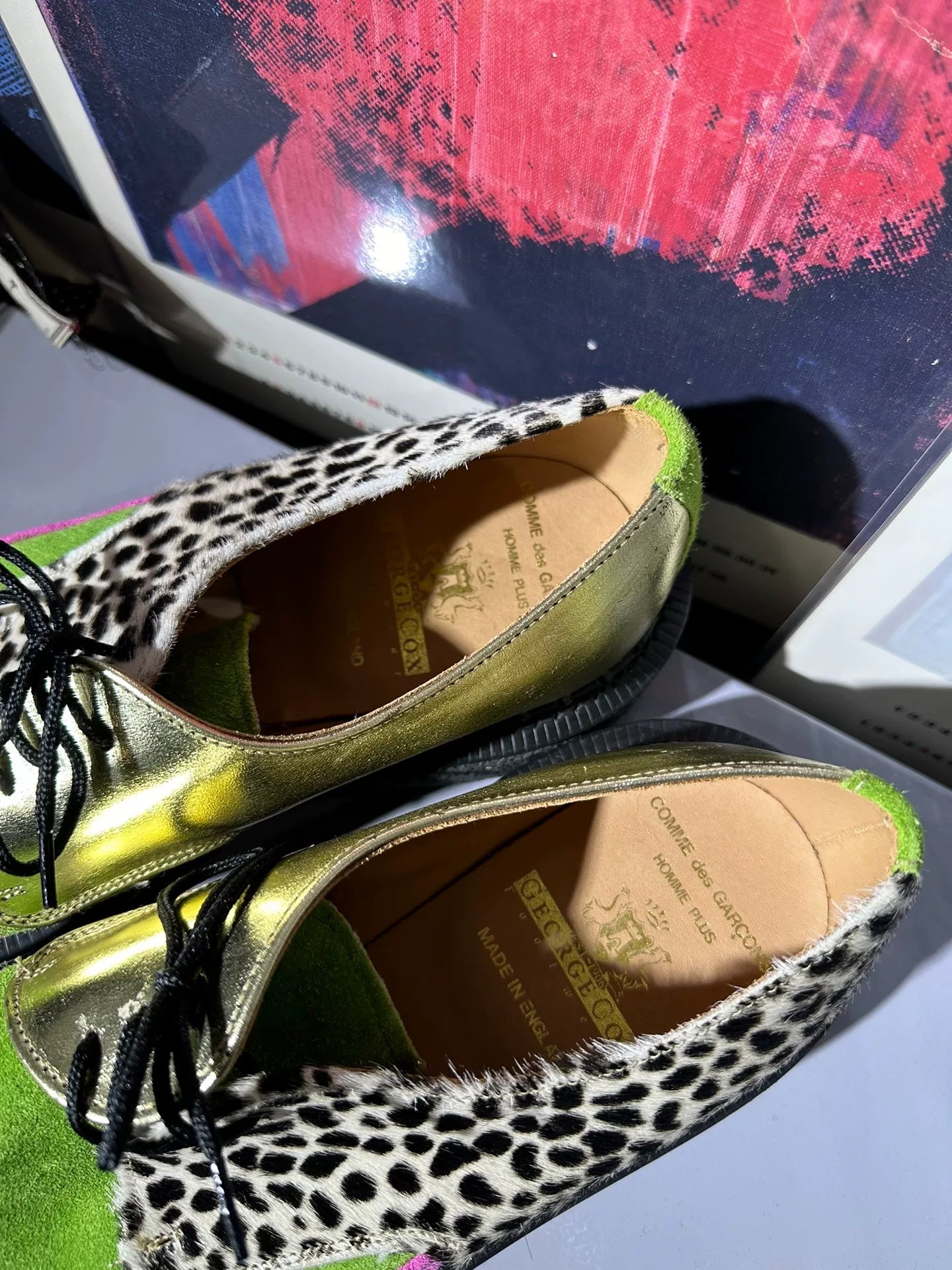 Comme des Garçons x George Cox Platform Leather Shoes