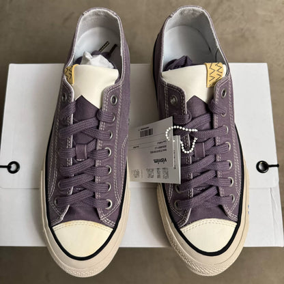 VISVIM 24SS SKAGWAY Low-Top Purple Canvas