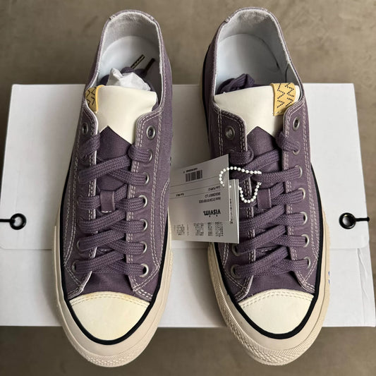 VISVIM 24SS SKAGWAY Low-Top Purple Canvas