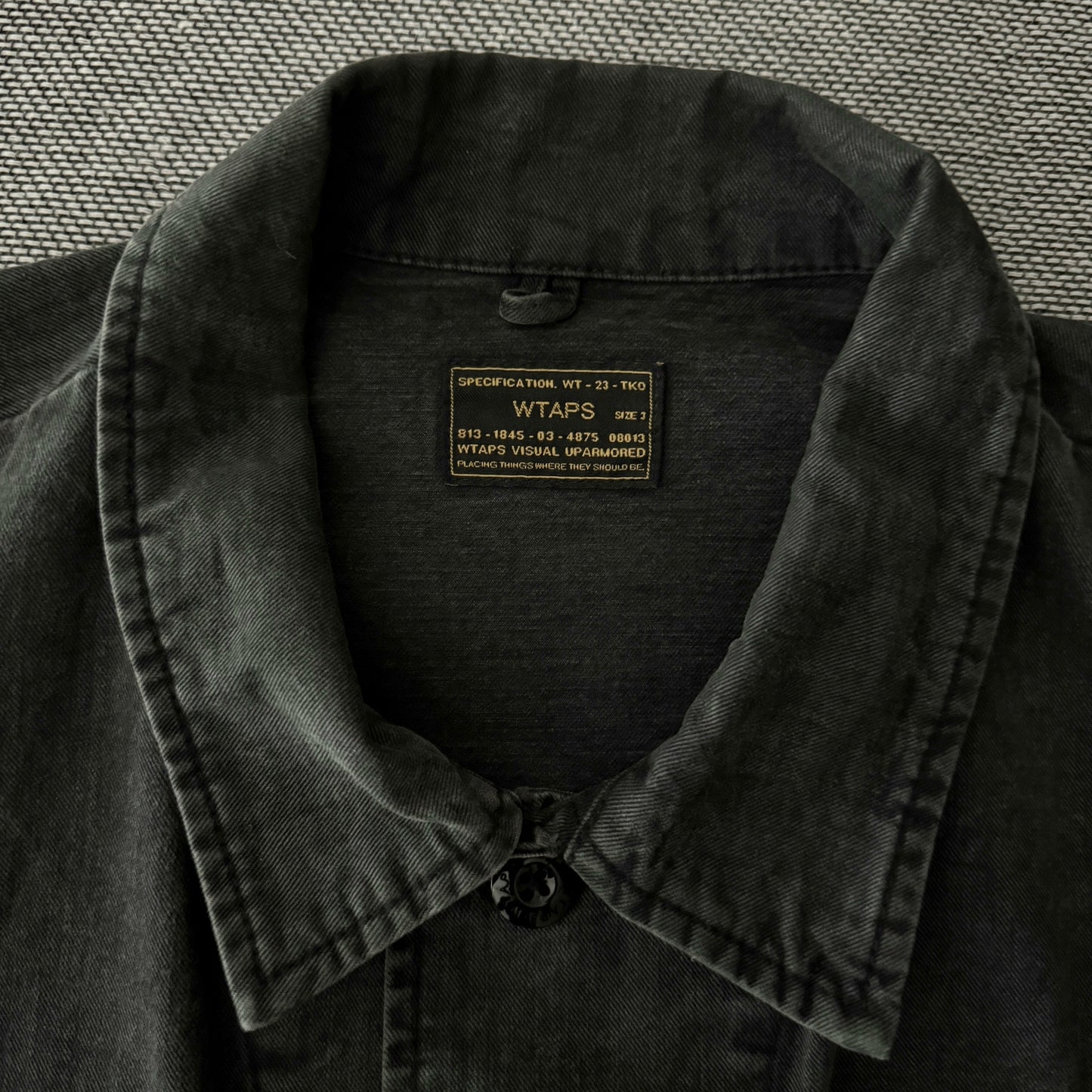 Wtaps 17ss Jungle Washed Four-Pocket Jacket