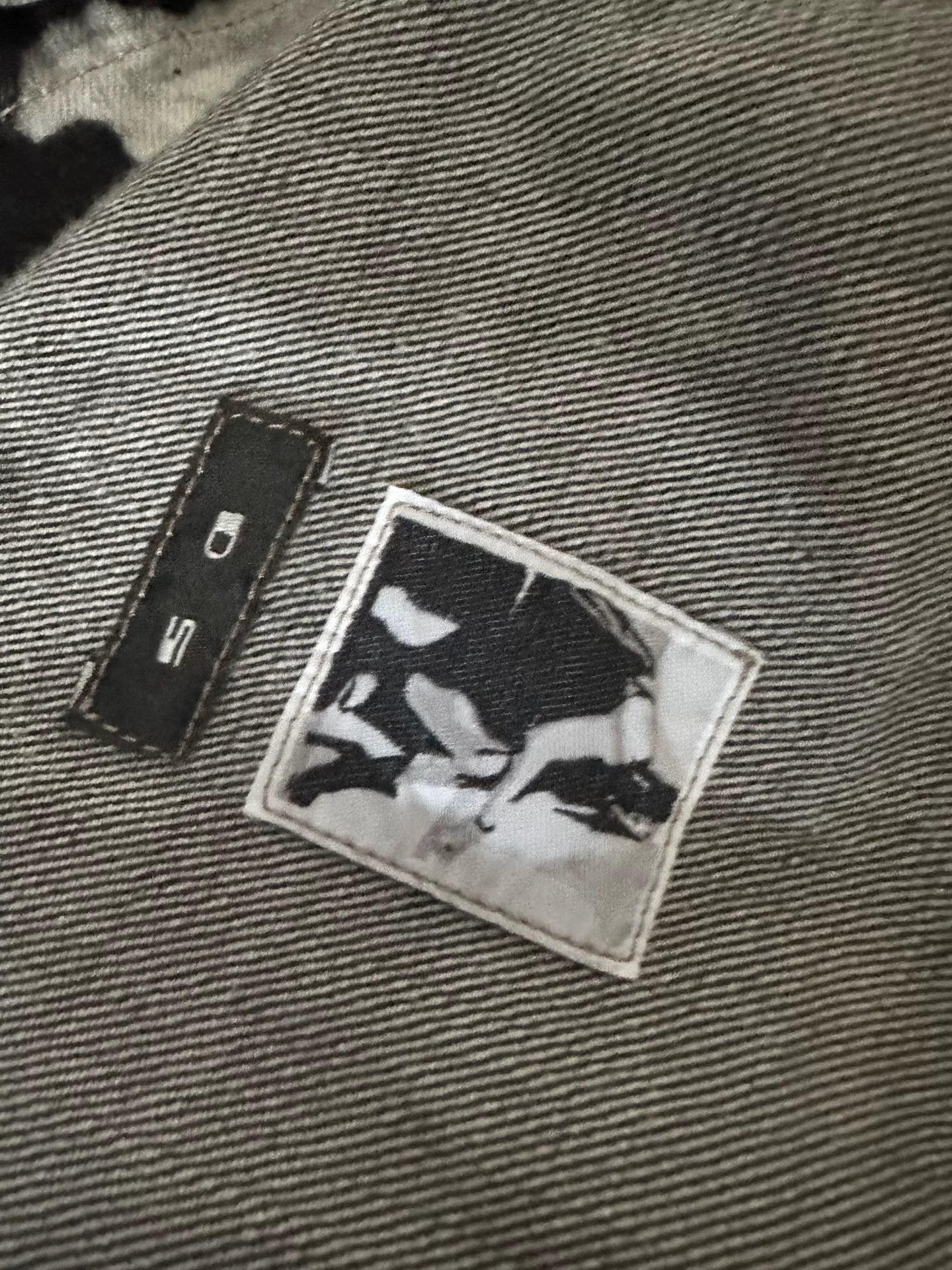 Rick Owens Vomit Denim Jacket