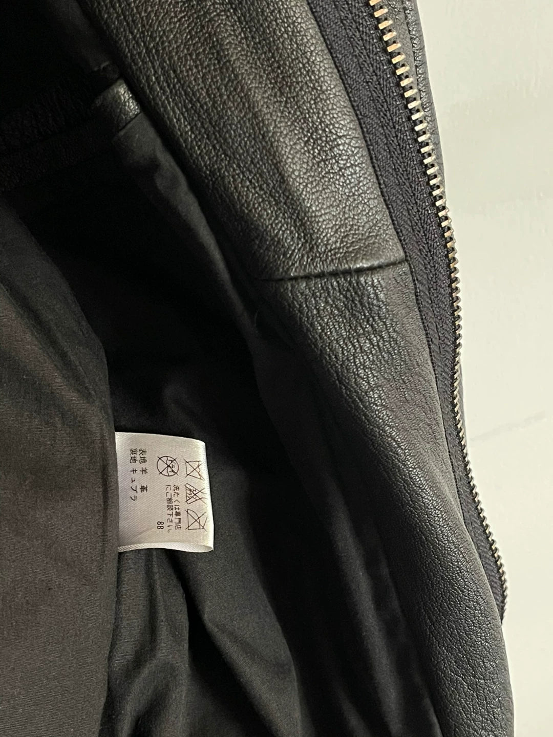 Jean Paul Gaultier Goat Leather Military Jacket