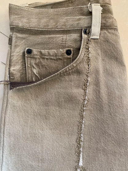 Levis Vintage 501 Distressed Jeans