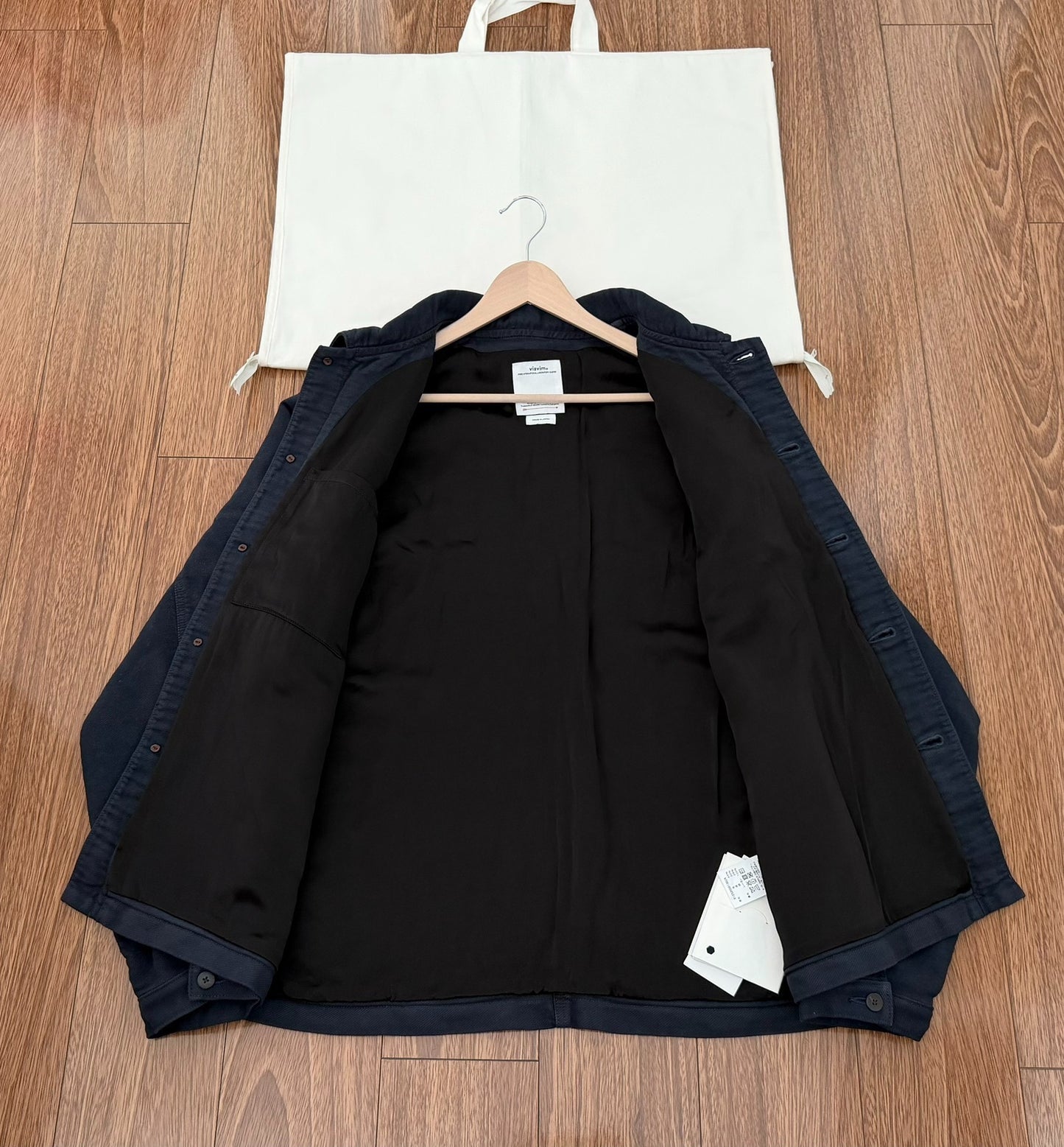 Visvim Travail Coverall Moleskin Jacket