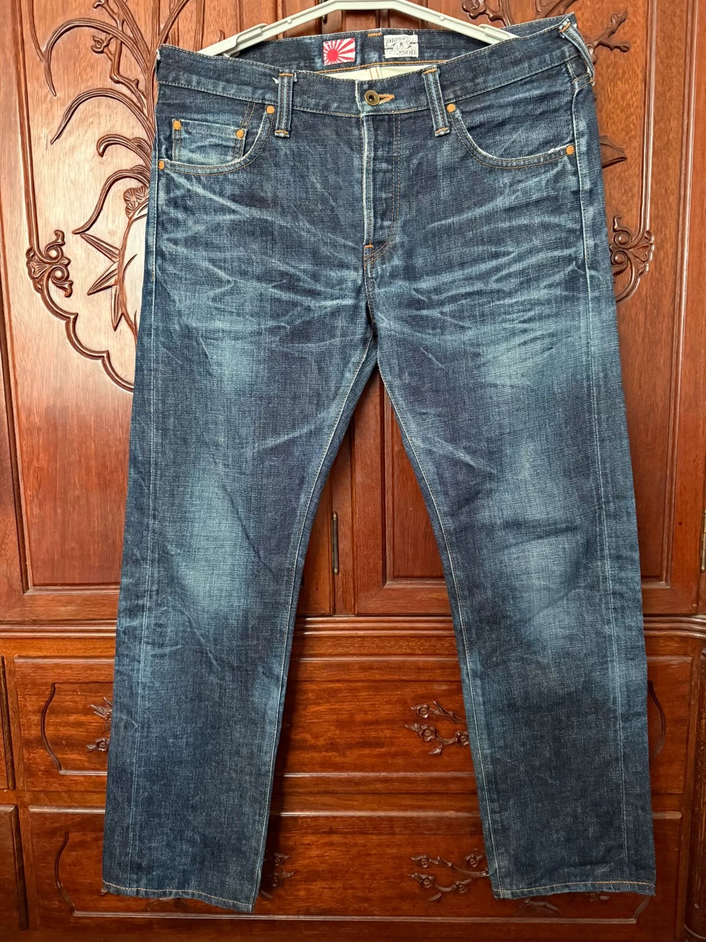 PRPS NOIR Men's Limited Red Jeans