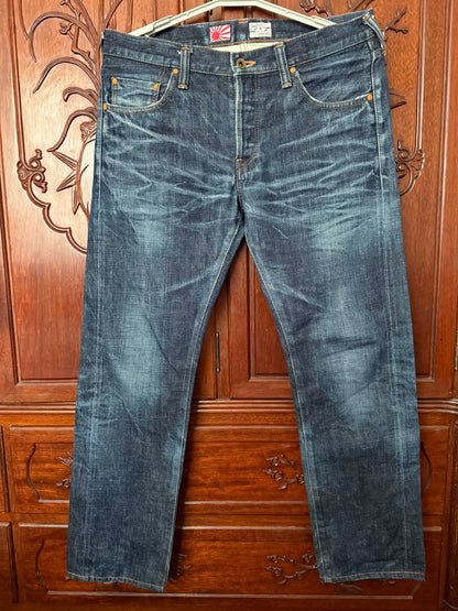 PRPS NOIR Men's Limited Red Jeans