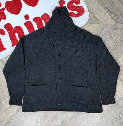 visvim cowinchan hand knit cardigan sweater