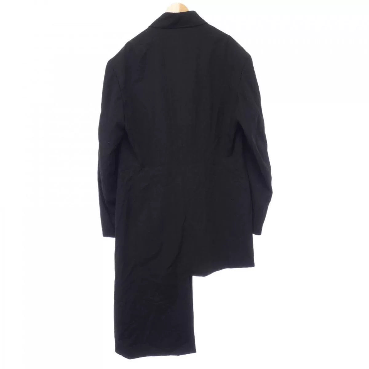 asymmetrical coat by yohji yamamoto