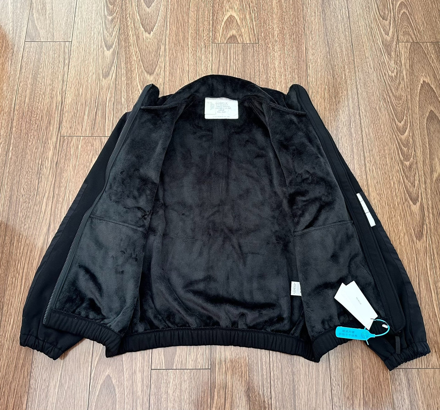 cold weather fleece jacket by n.hoolywood