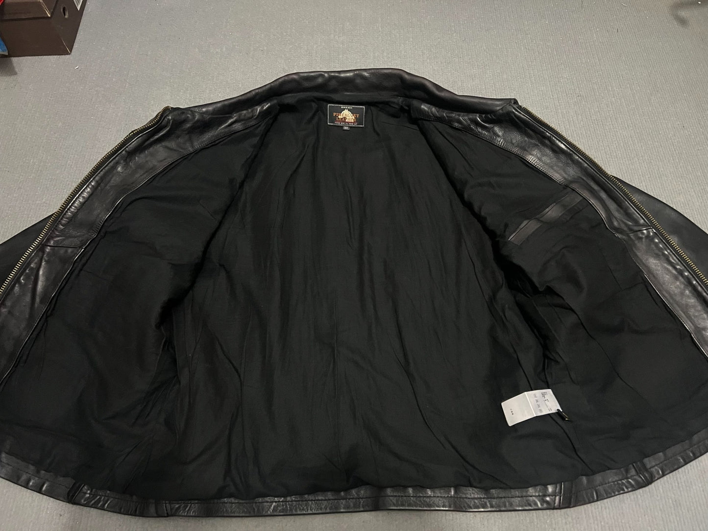 Men's Leather Jacket XXXL Size