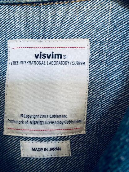 visvim 18ss101 Blue Denim Jacket