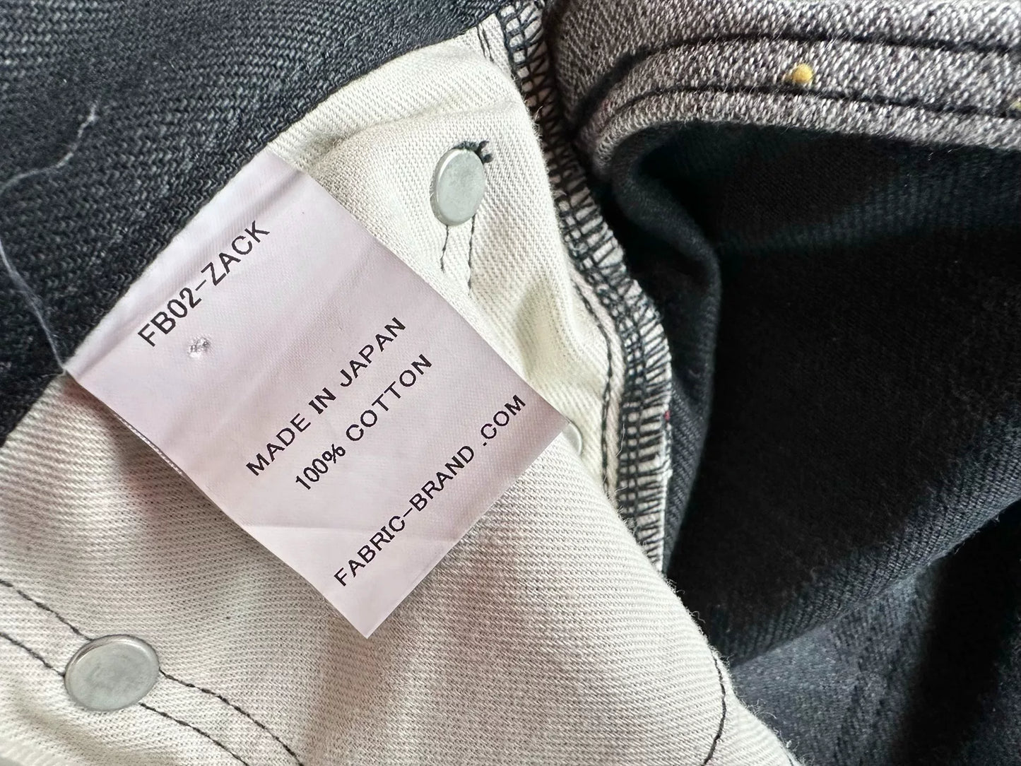 Fabric Brand&Co Selvage Denim Pants